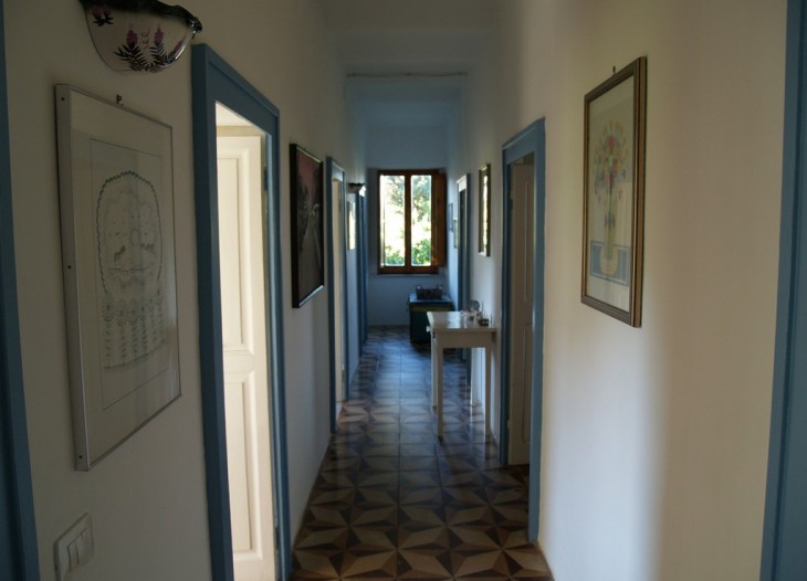 Corridoio dell'appartamento Hibiscus