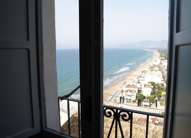 Veduta dalla finestra dell'appartamento Stella del Mare
